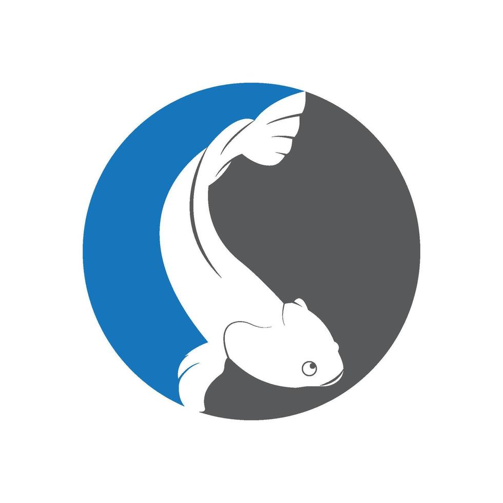 peixe cortiça logotipo vetor, criativo peixe cortiça logotipo Projeto conceitos modelo, ícone símbolo, ilustração vetor