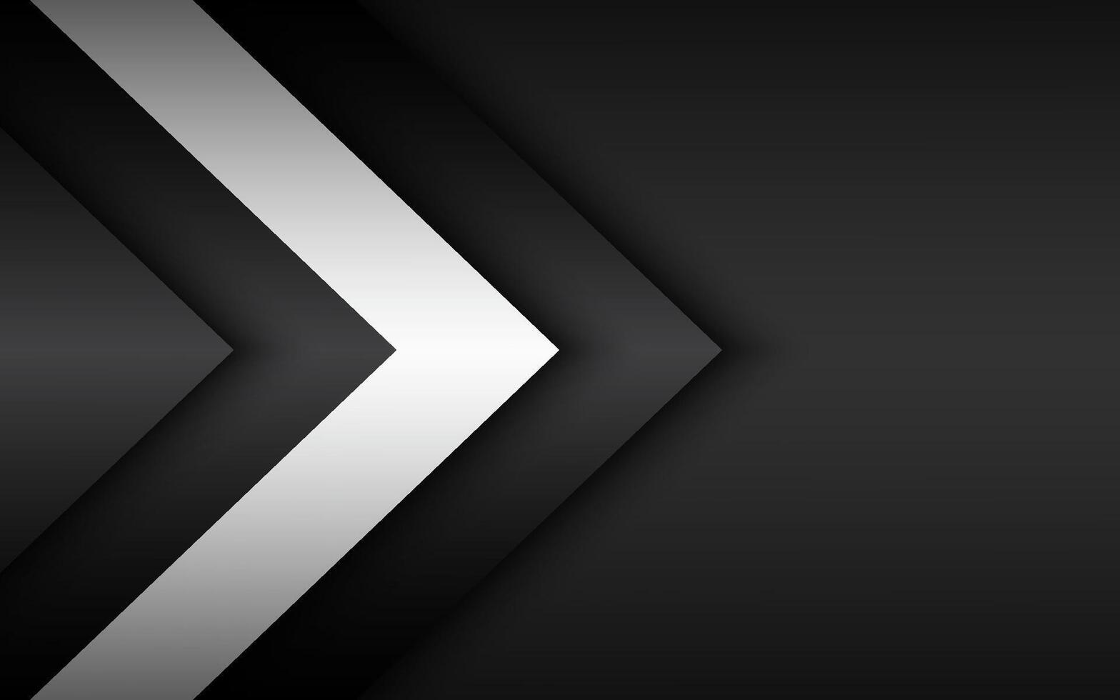 setas sobrepostas em preto e branco, fundo abstrato moderno vetor com lugar para o seu texto, material design, fundo abstrato widescreen