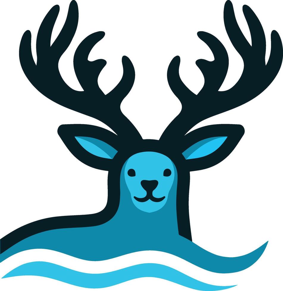 design de logotipo de animal vetor