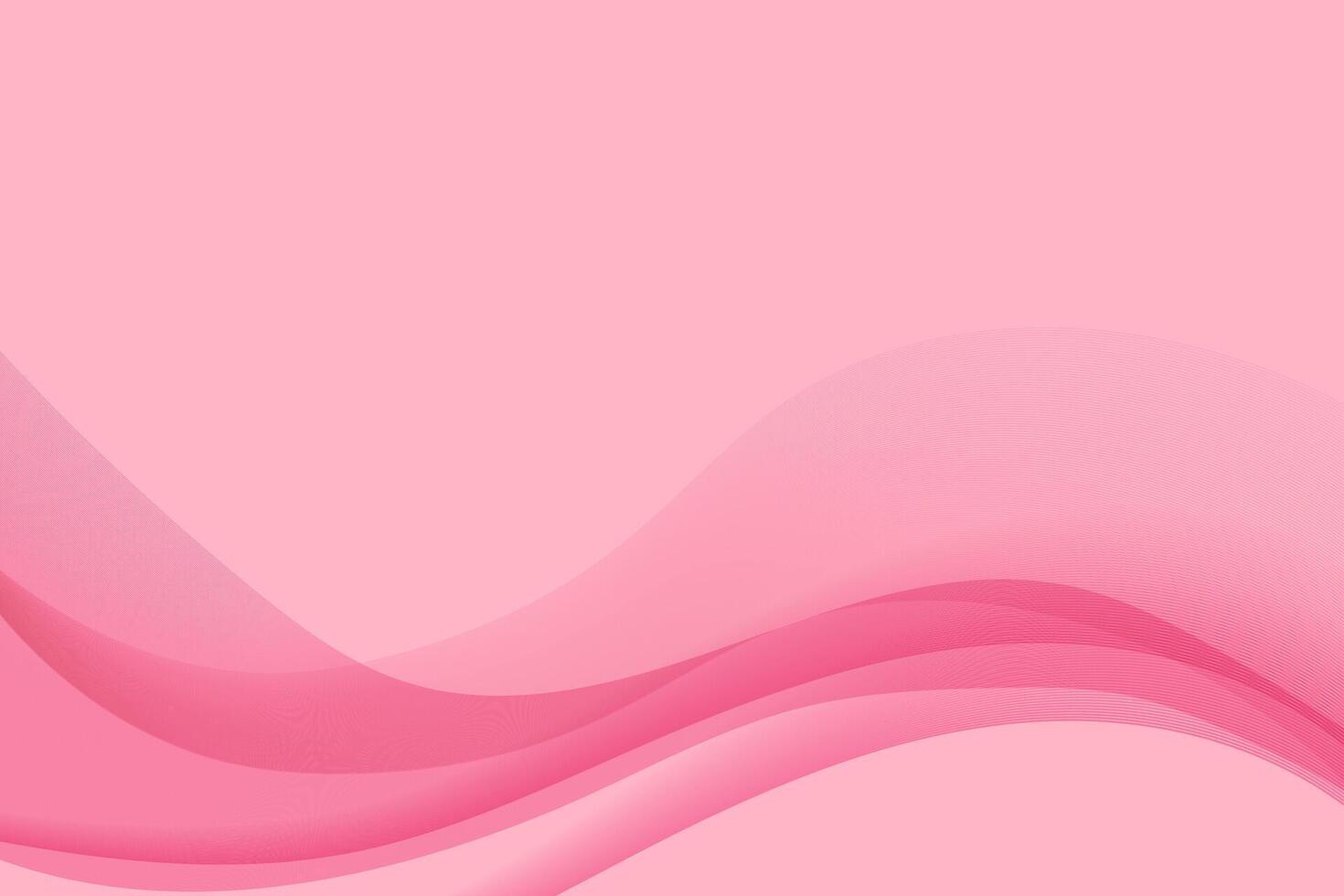 abstrato Rosa fundo com onda linhas. na moda geométrico Projeto para papel de parede, perfil cabeçalho, local na rede Internet, folheto ou bandeira. vetor ilustração