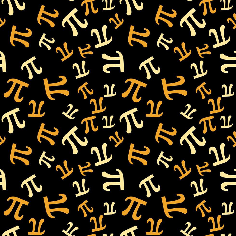 feliz pi dia matemática moderno fundo. vetor matemática conceito desatado padronizar