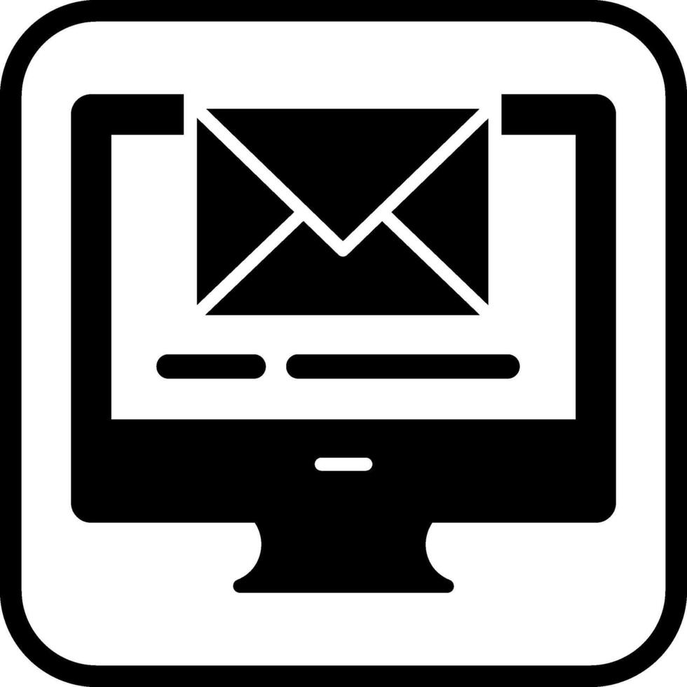 ícone de vetor de e-mail