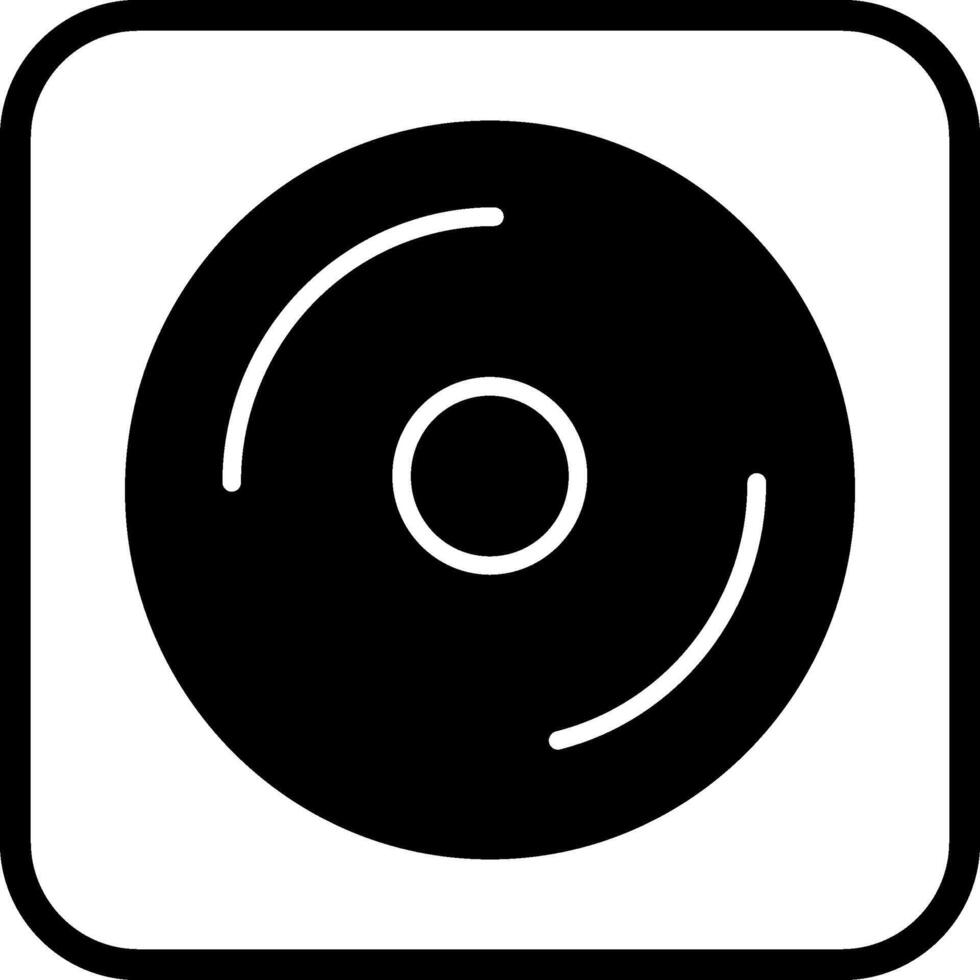 ícone de vetor de cd