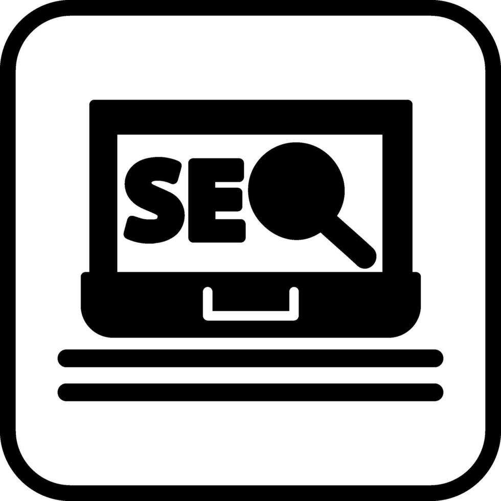 seo rótulo vetor ícone