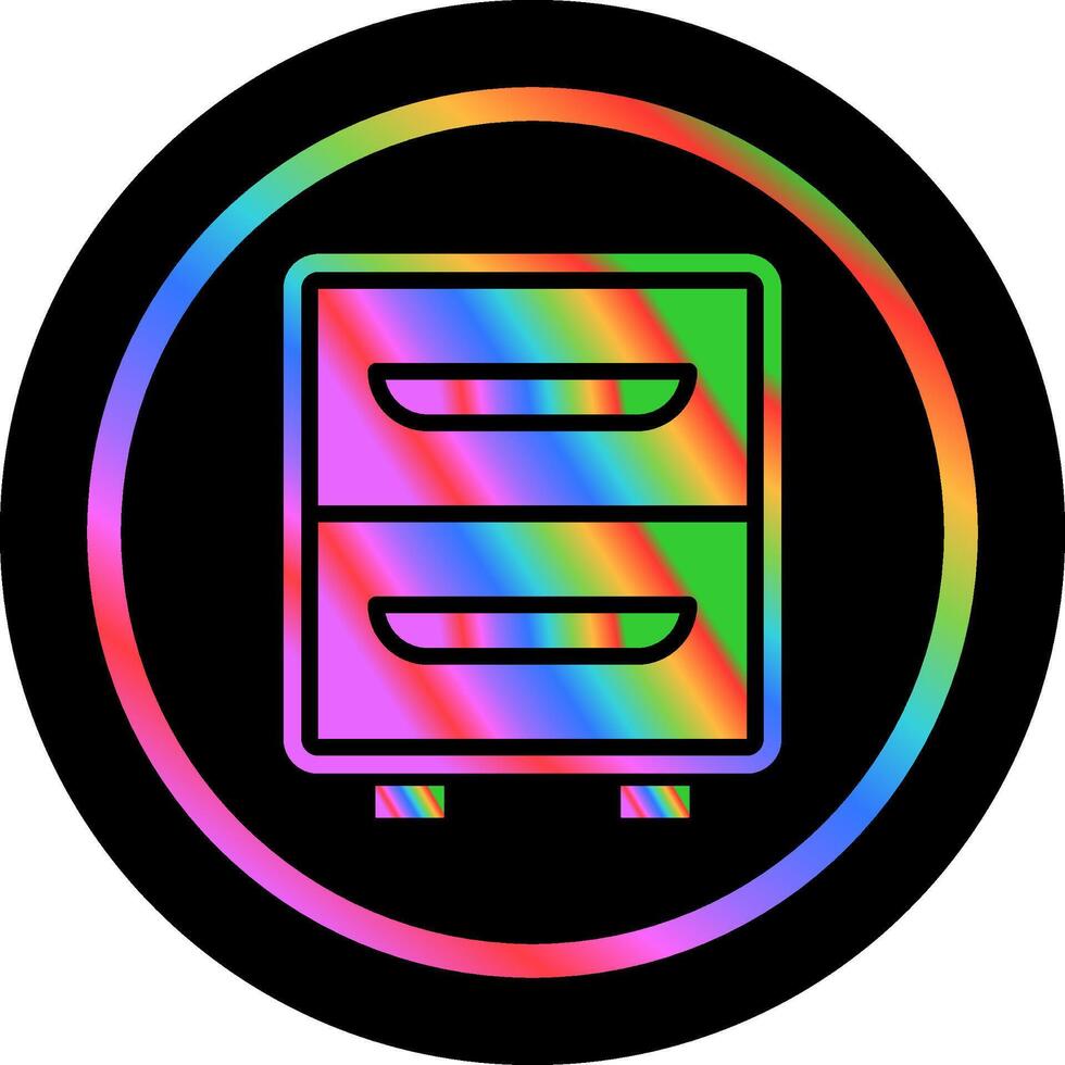 ícone de vetor de armário de arquivo