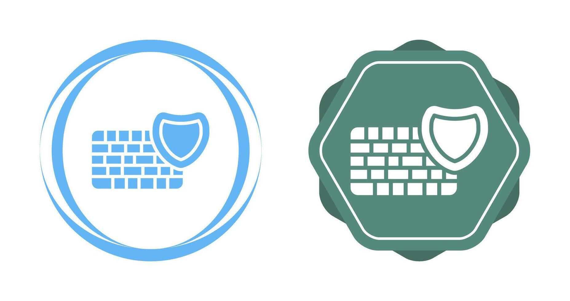 firewall proteção vetor ícone