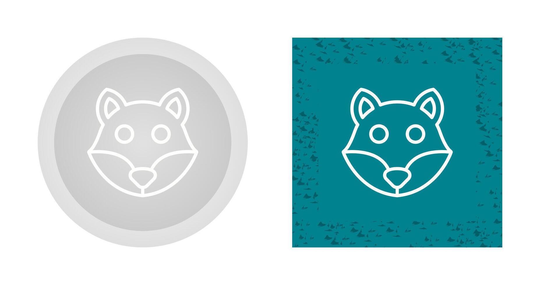 ícone de vetor de raposa