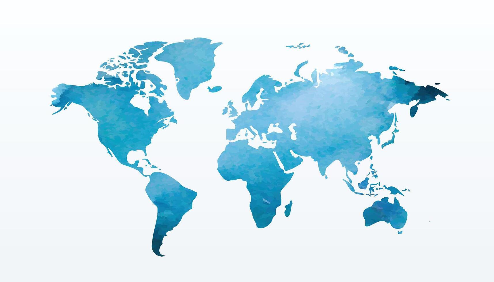 no mundo todo global mapa isolado em branco fundo vetor