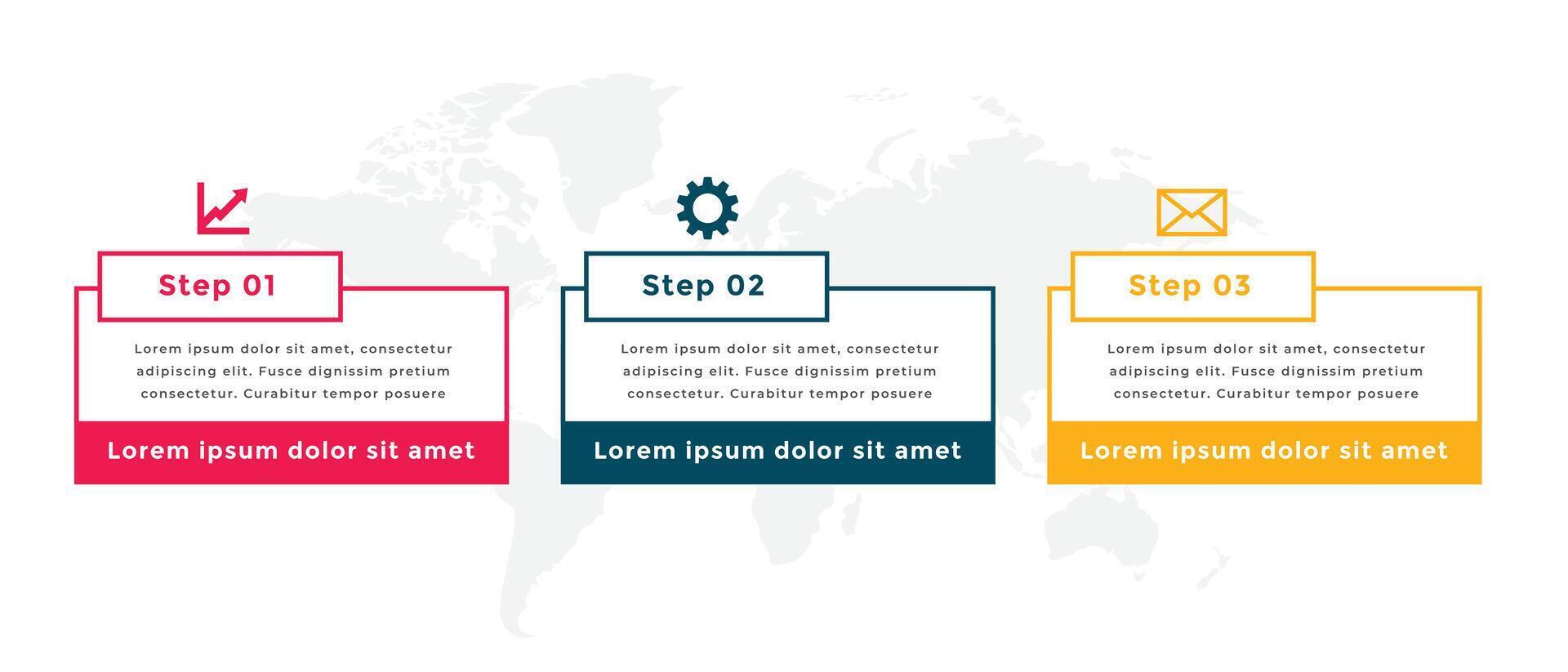 o negócio infográfico opção diagrama modelo uma digital folheto vetor