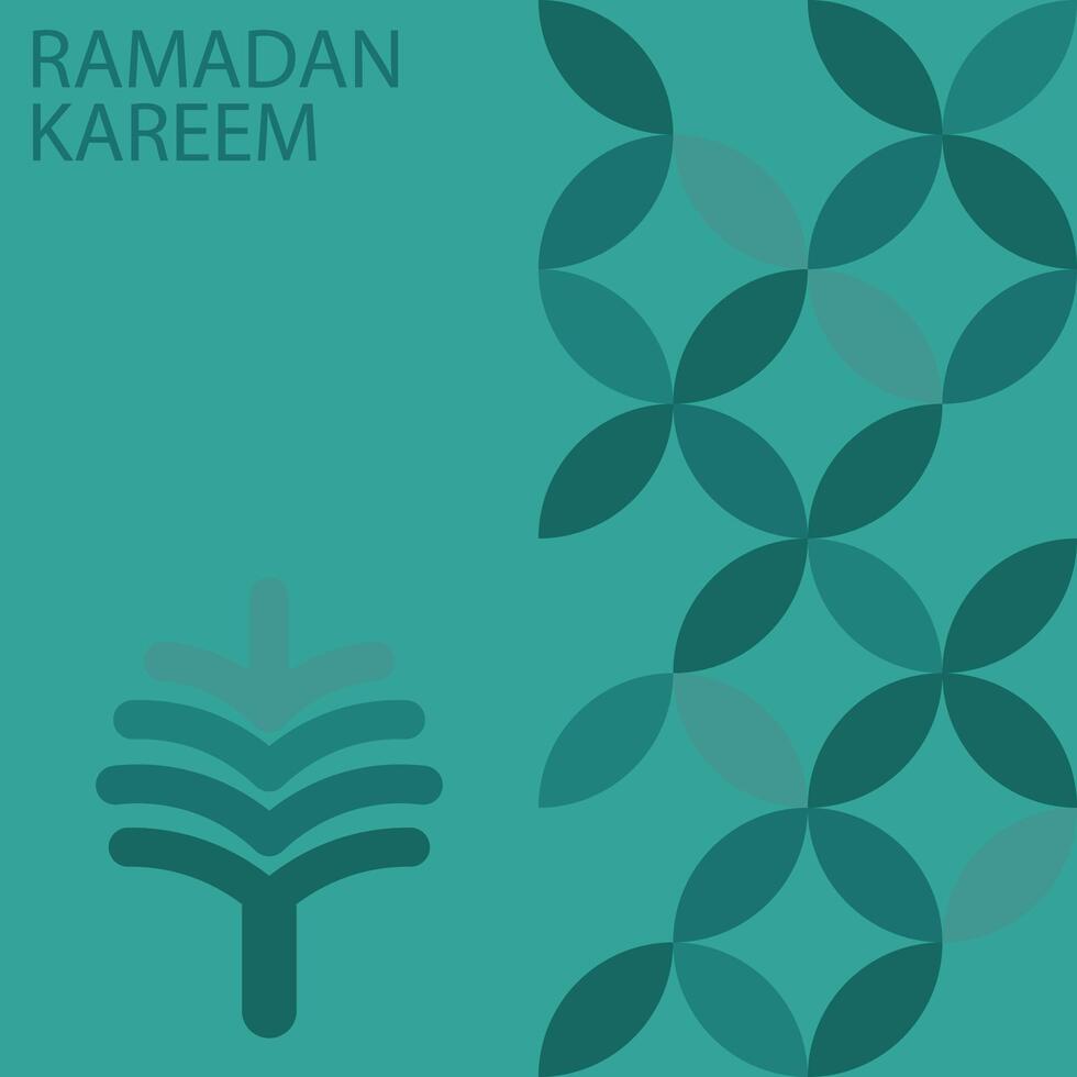 Ramadã kareem, islâmico cumprimento cartão modelo com Ramadã para papel de parede design, cartaz, meios de comunicação bandeira. vetor