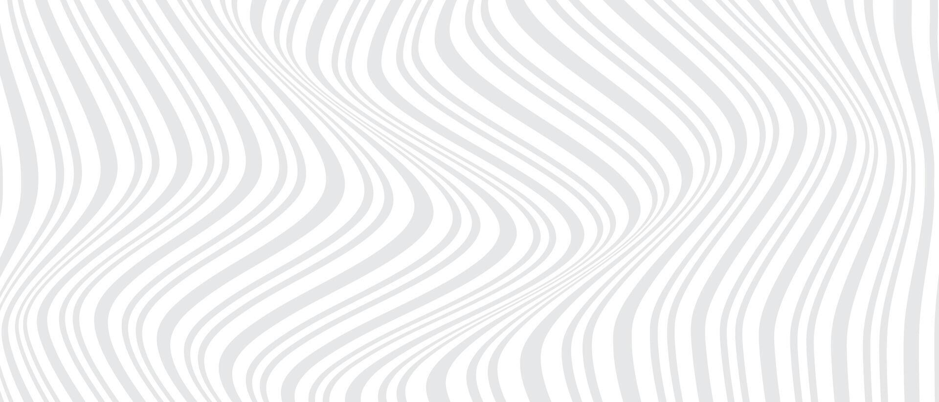 abstrato geométrico linha onda padronizar vetor ilustração.