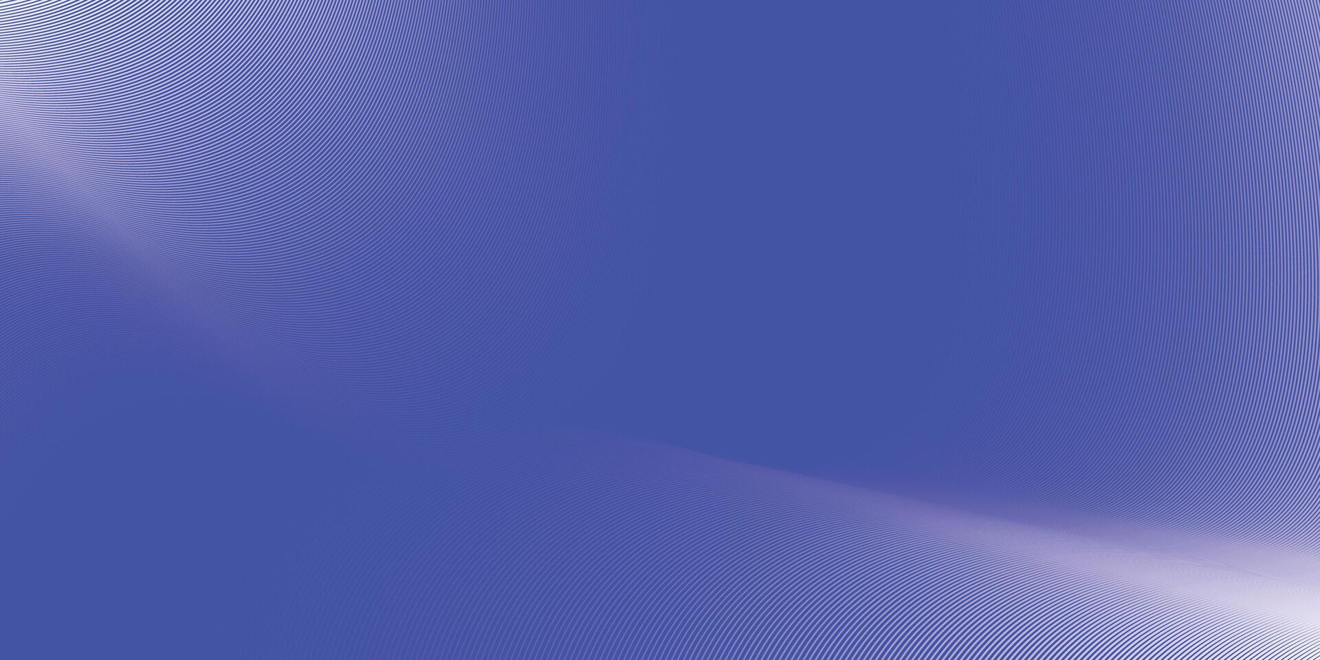 abstrato azul ondulado com borrado luz curvado linhas fundo vetor