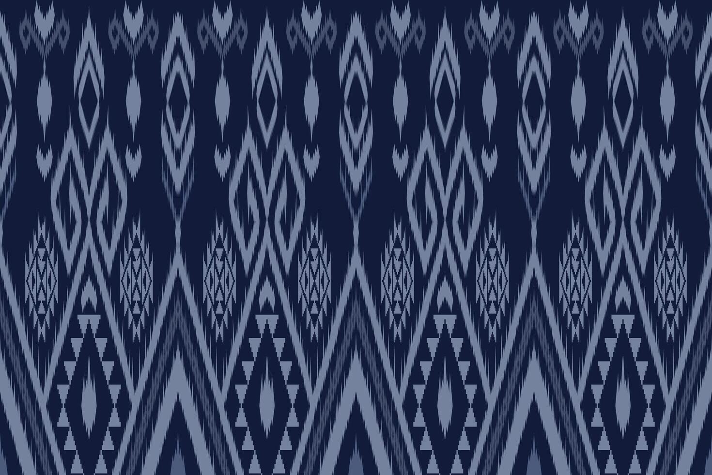 oriental étnico tradicional ikat desatado padronizar. vetor ilustração Projeto para tapete, roupas, invólucro, batik, tecido, papel de parede e fundo.