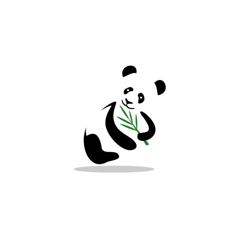 panda Urso silhueta logotipo Projeto vetor modelo, animal logótipo conceito ícone. adequado para seu Projeto precisar, logotipo, ilustração, animação, etc.