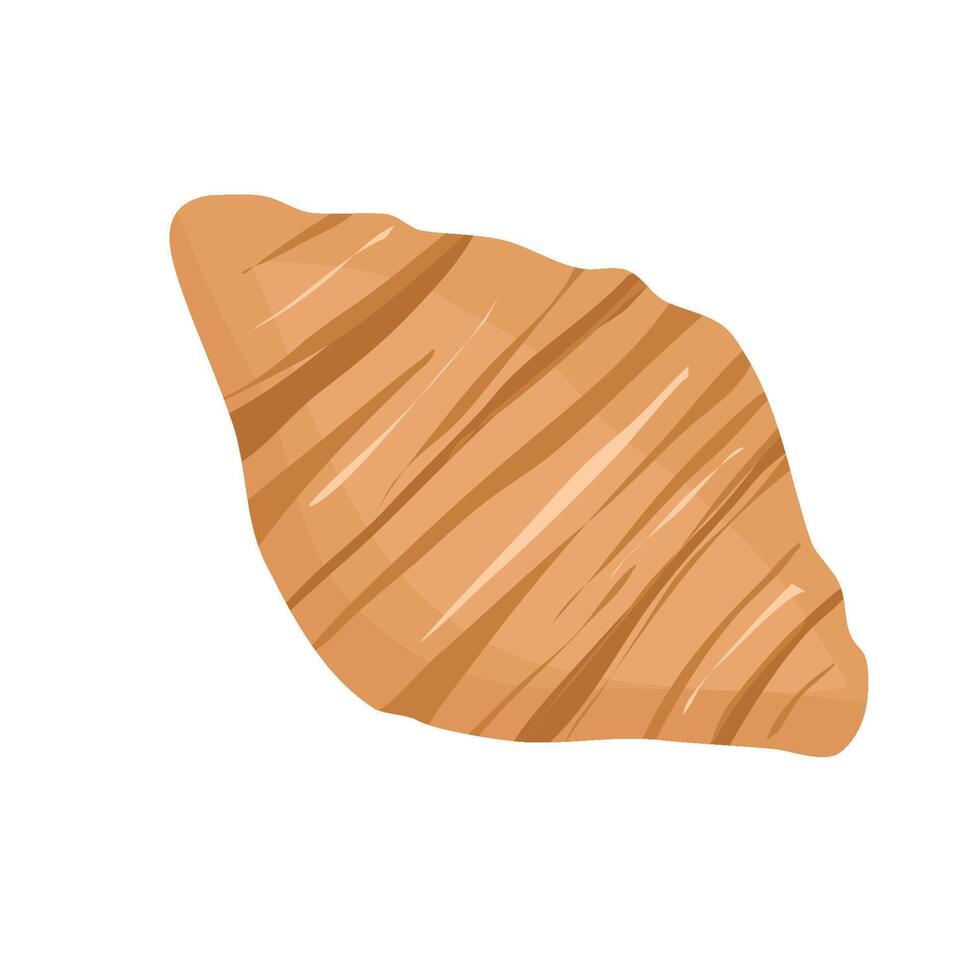 croissant Comida ilustração vetor