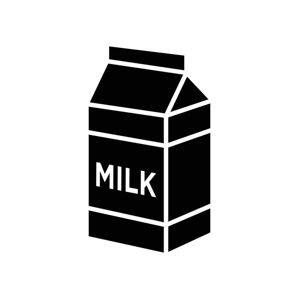 leite ícone vetor Projeto modelo dentro branco fundo