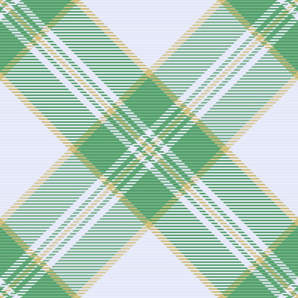 vinco tartan textura verificar, colheita têxtil padronizar xadrez. Projeto tecido fundo vetor desatado dentro verde e lavanda cores.