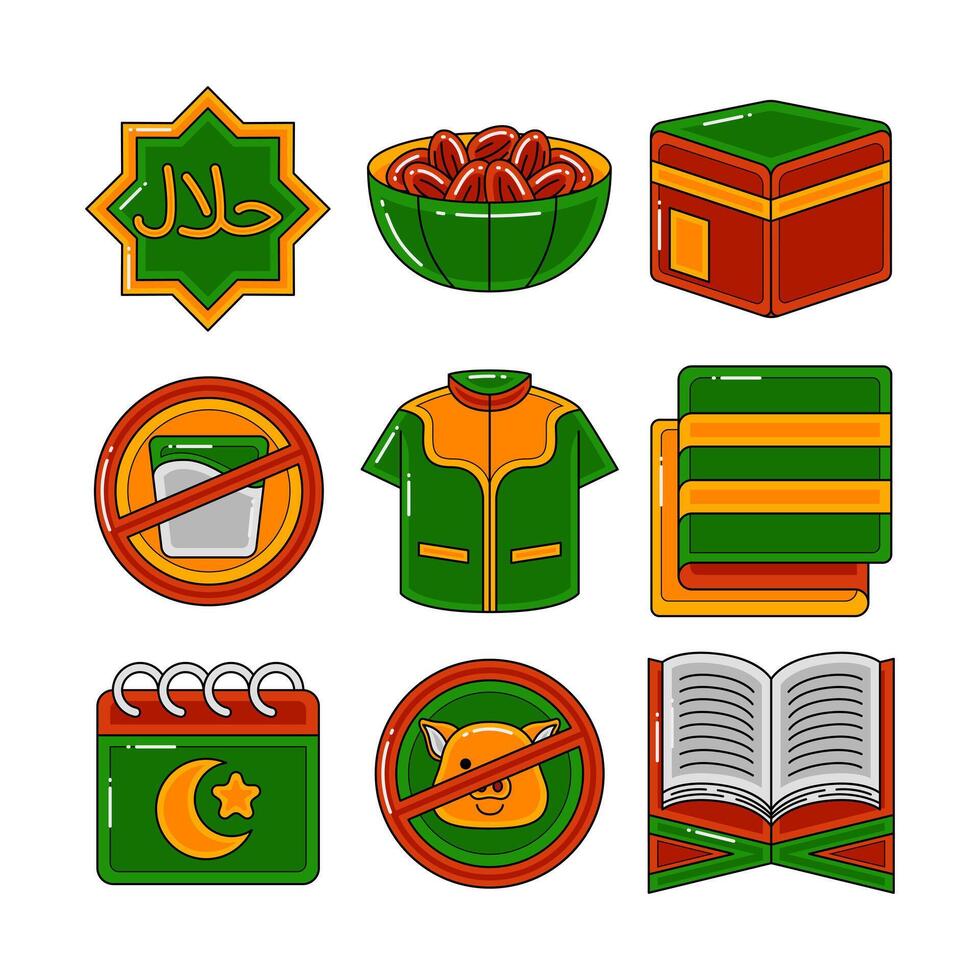 Ramadã elemento vetor ilustração