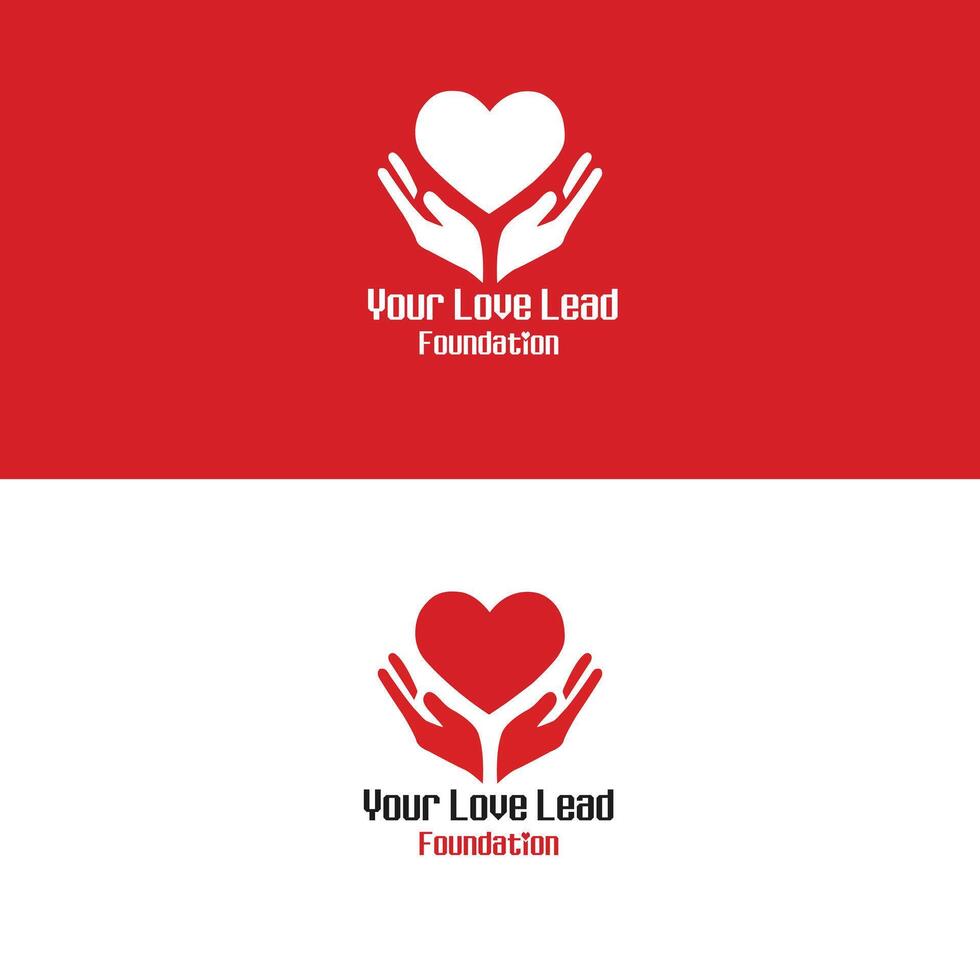 amor conduzir Fundação logotipo conjunto modelo logotipo vetor