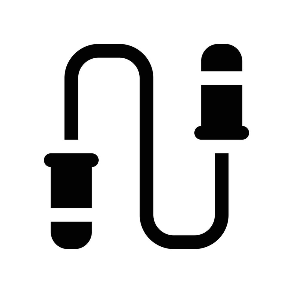 pulando corda ícone. vetor glifo ícone para seu local na rede Internet, móvel, apresentação, e logotipo Projeto.