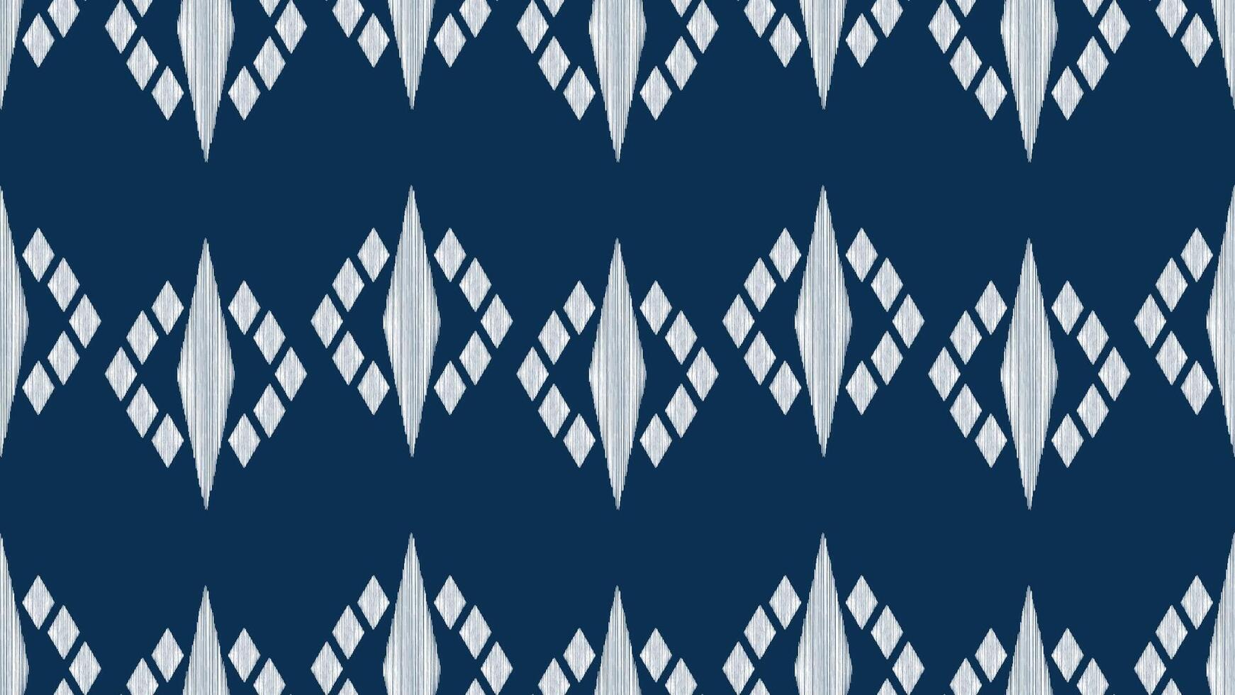 tradicional étnico ikat motivo tecido padronizar geométrico estilo.africano ikat bordado étnico oriental padronizar azul fundo papel de parede. abstrato, vetor, ilustração.textura, quadro, decoração. vetor