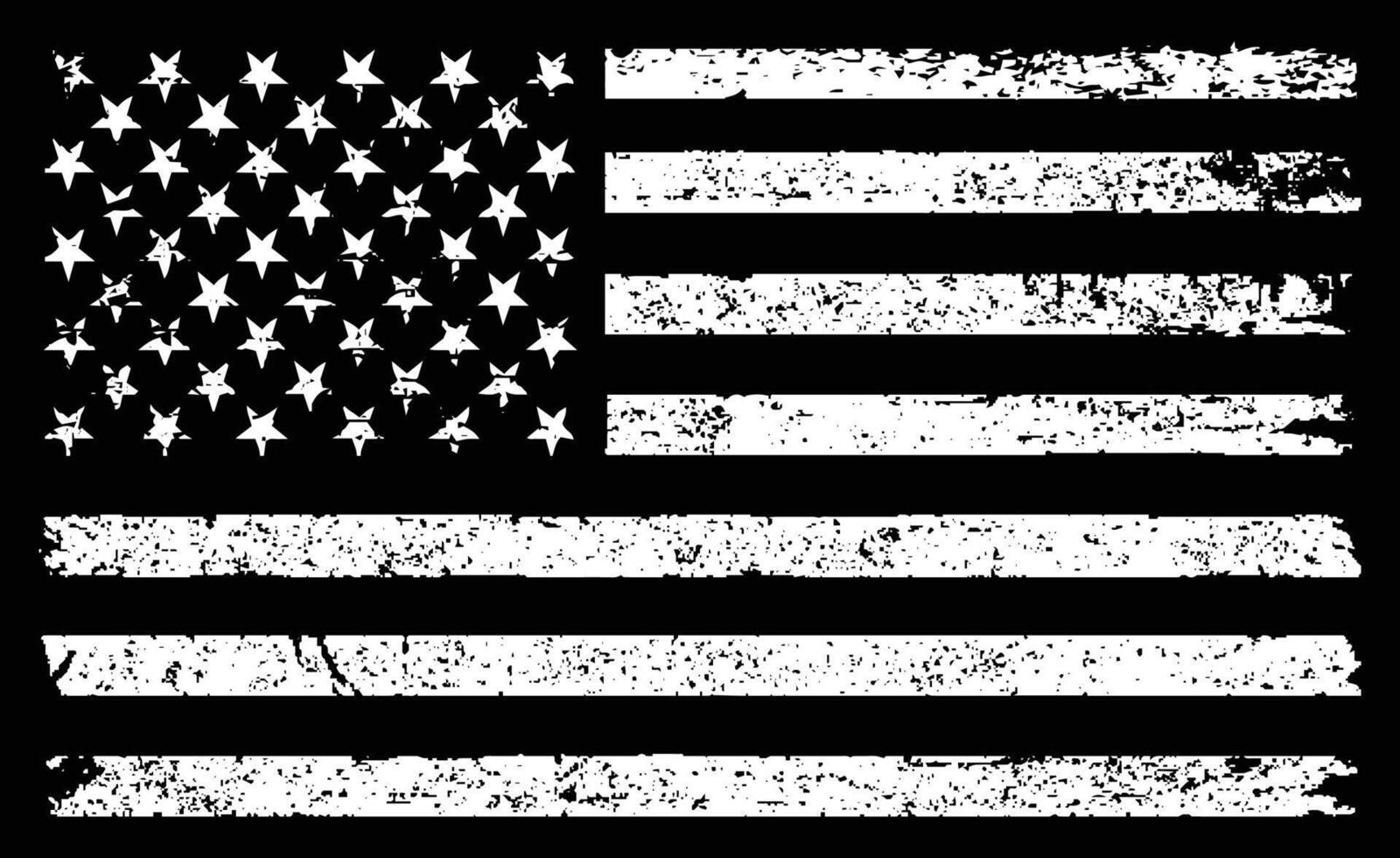 americano angustiado bandeira Projeto. EUA grunge bandeira Projeto vetor