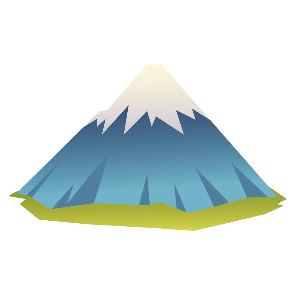 Monte Fuji Japonês vetor