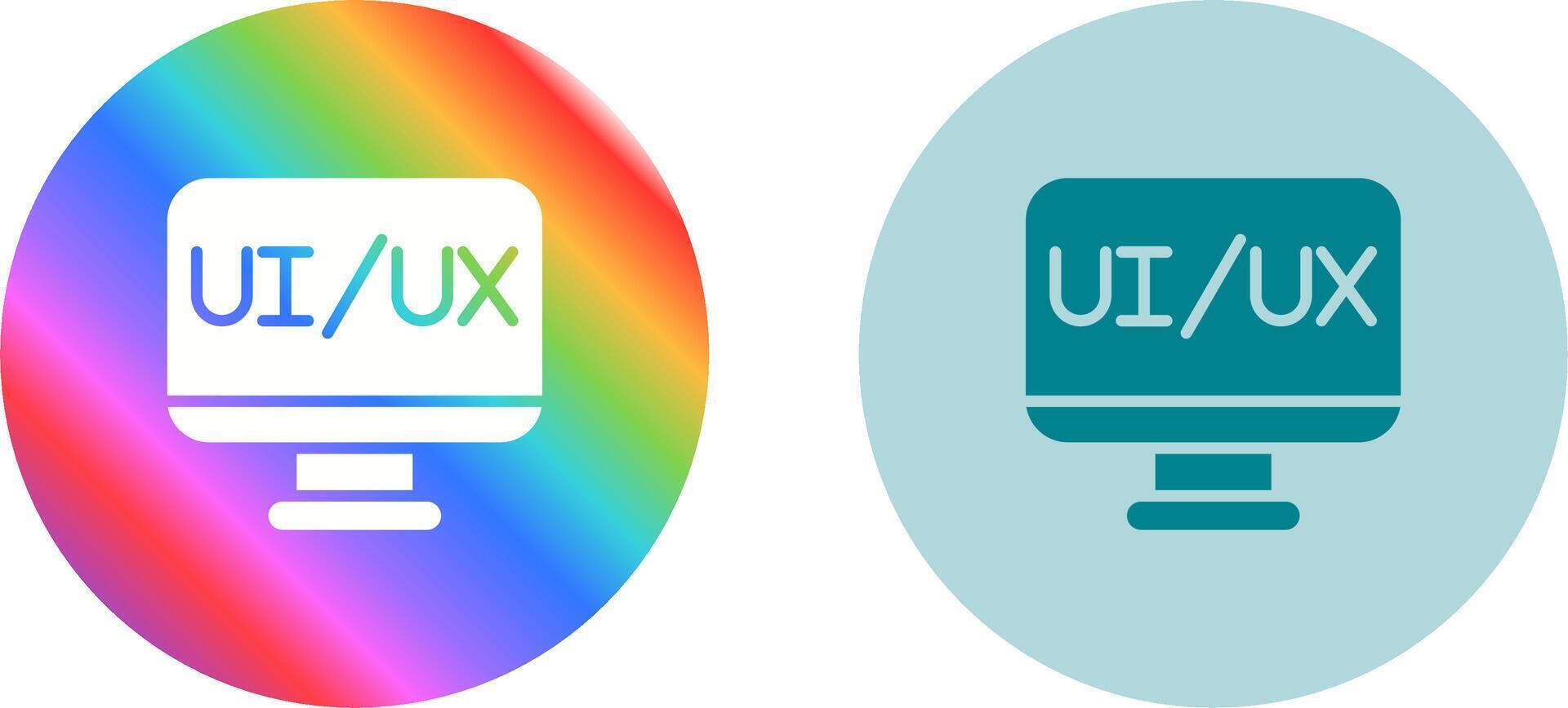 ux ui vetor ícone