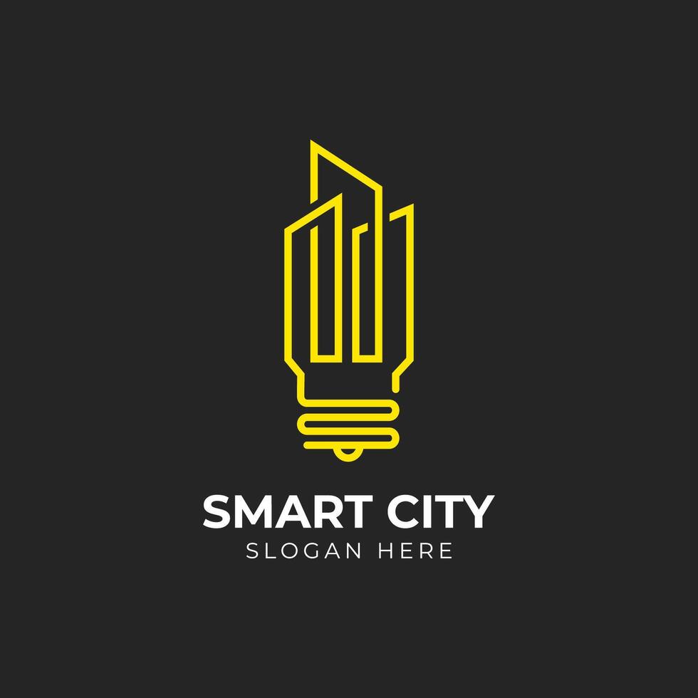 inteligente cidade com criativo estilo Projeto modelo, cidade, inteligente, criativo, Prêmio vetor