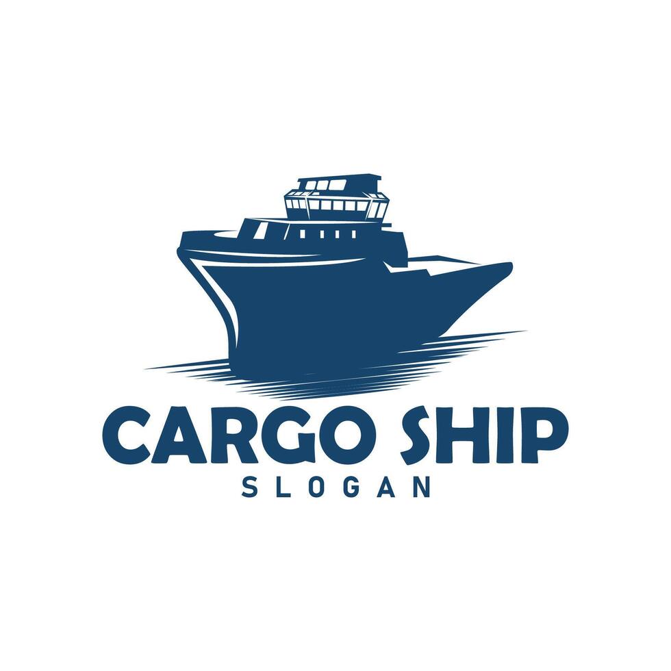 simples modelo navio logotipo Projeto vetor marinho transporte companhia silhueta cruzeiro navio