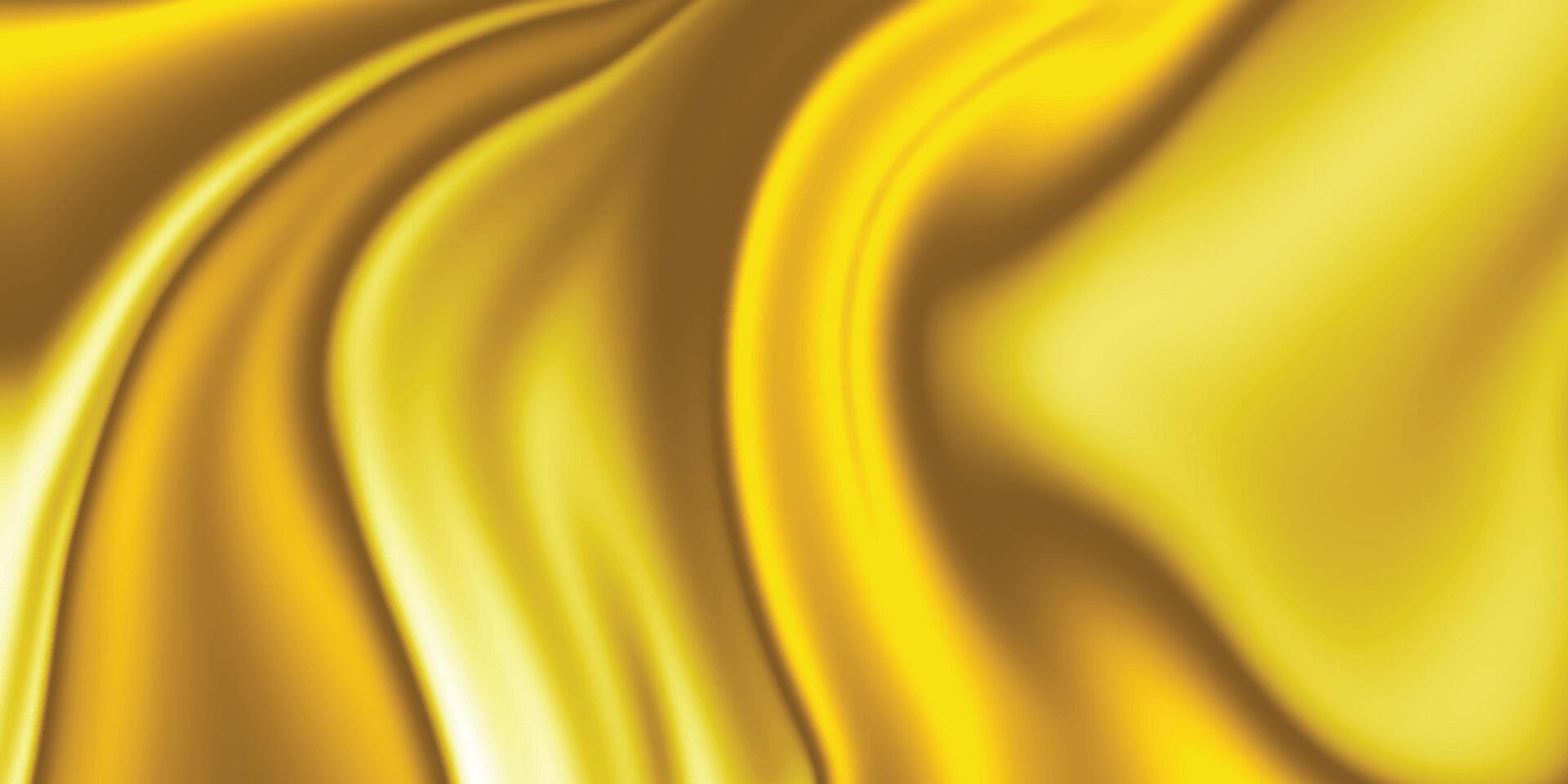 abstrato fluindo líquido curva linha. dourado metálico. moderno fluido fundo. ouro fundo. lindo marmoreio liquidificar vetor