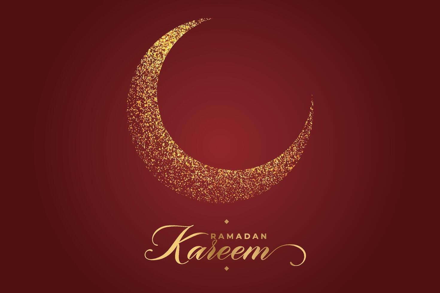 Ramadã, eid al-fitr, islâmico Novo ano fundo cumprimento cartão vetor