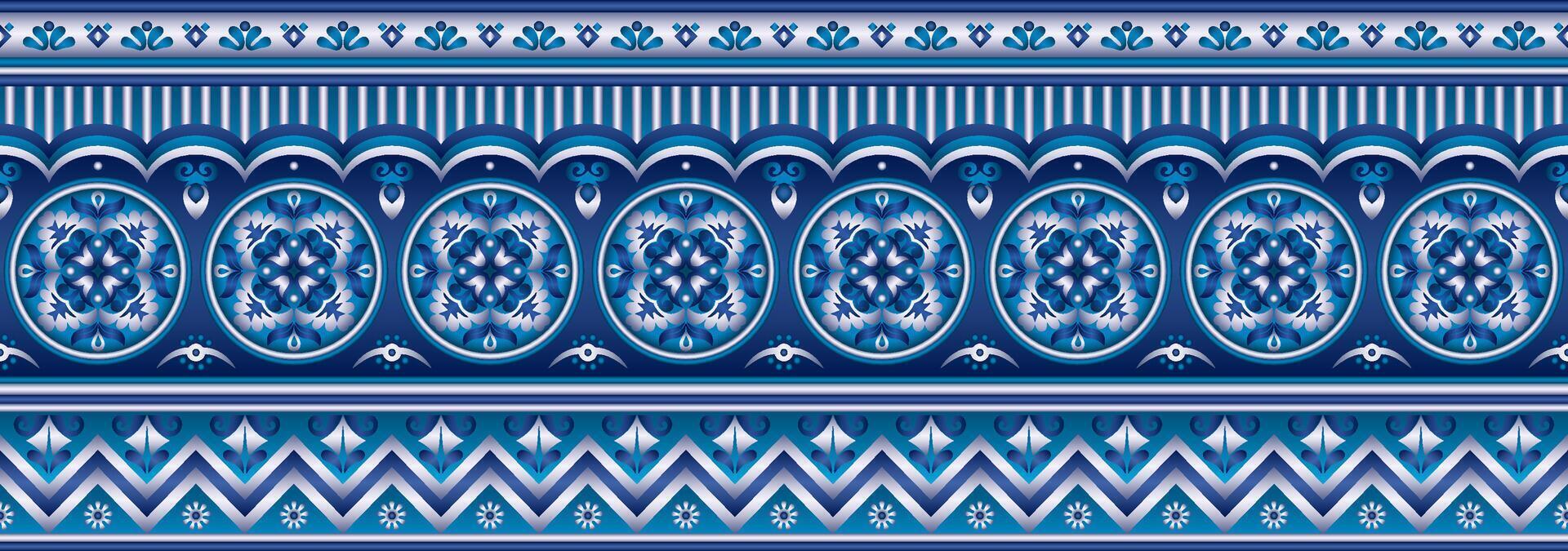 vetor abstrato decorativo étnico ornamental ilustração. colorida listra fundo