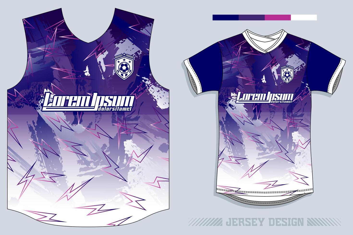 Esportes jérsei e camiseta modelo Esportes jérsei Projeto vetor. Esportes Projeto para futebol, corrida, jogos jérsei. vetor. pró vetor