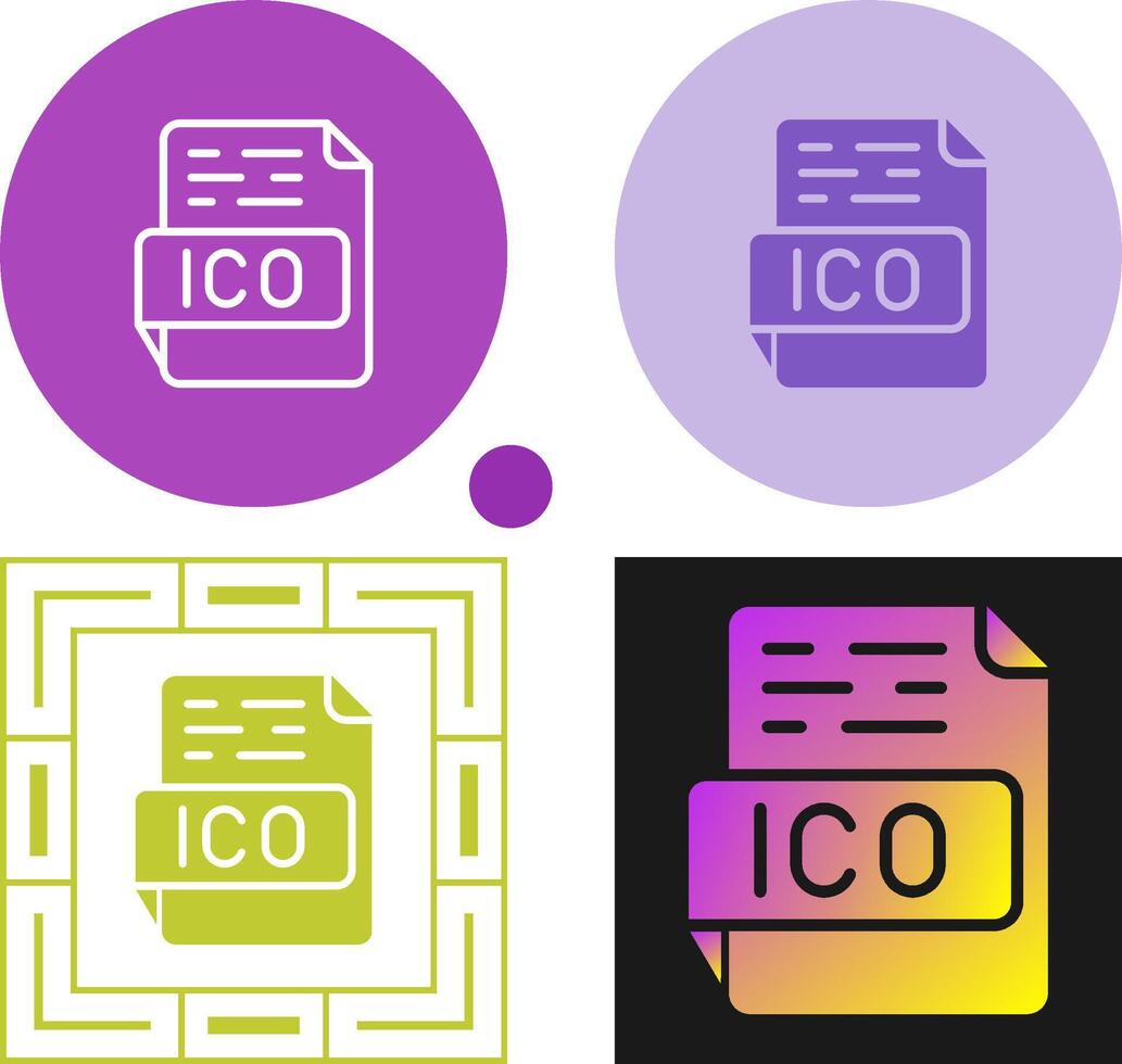 ico vetor ícone