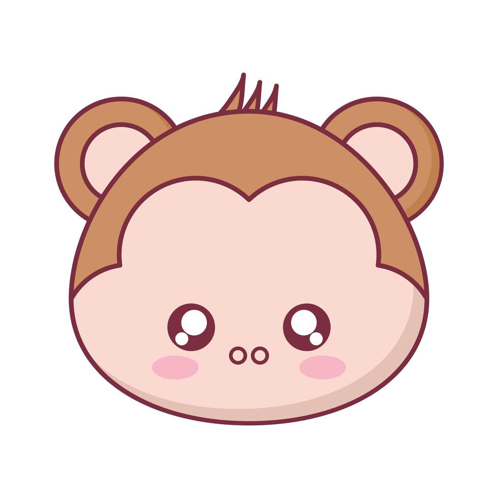 COMO DESENHAR MACACO KAWAII FÁCIL