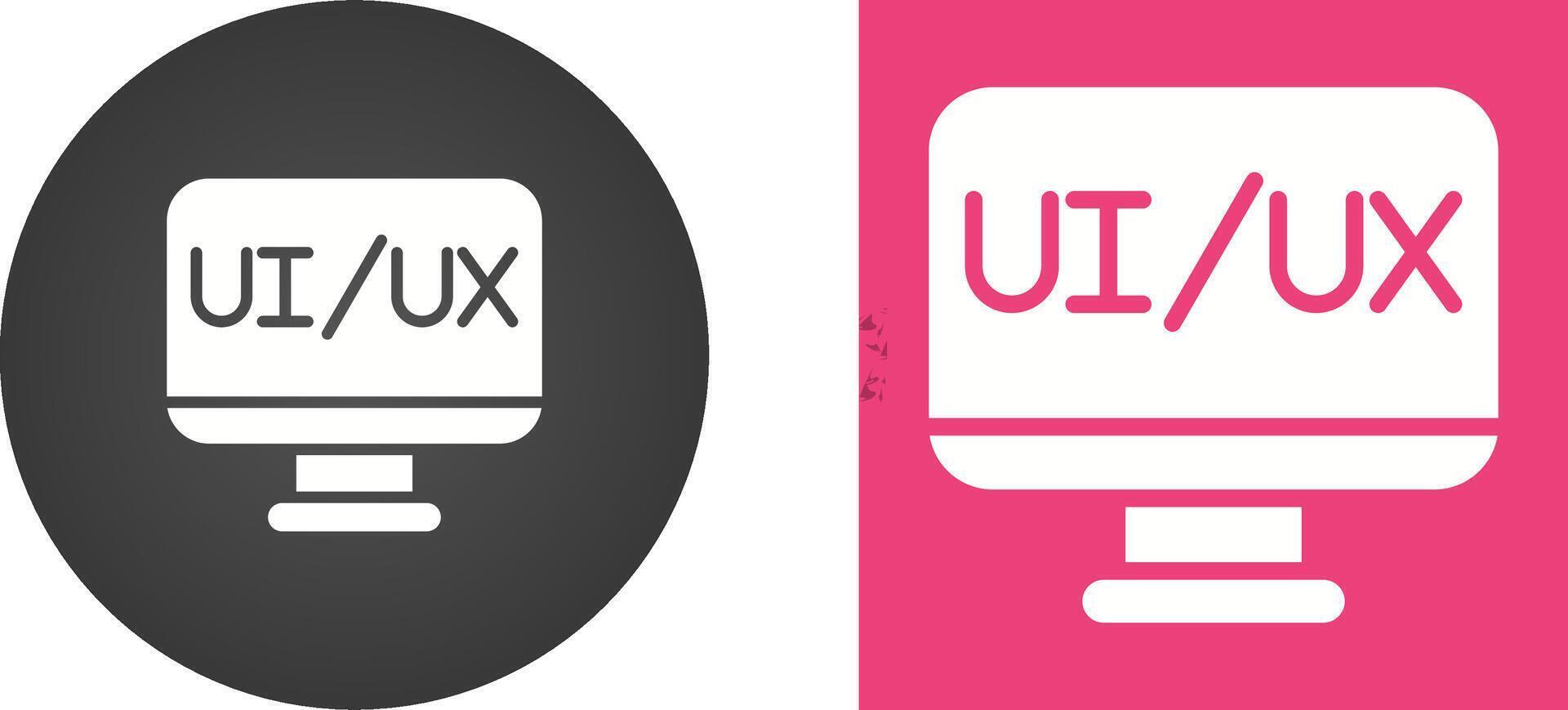 ux ui vetor ícone