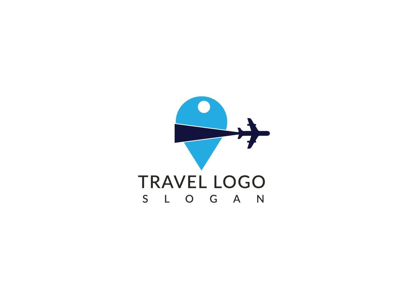 vetor logotipo Projeto modelos para mapa ponto com companhias aéreas, avião bilhetes, viagem agências - aviões e emblemas