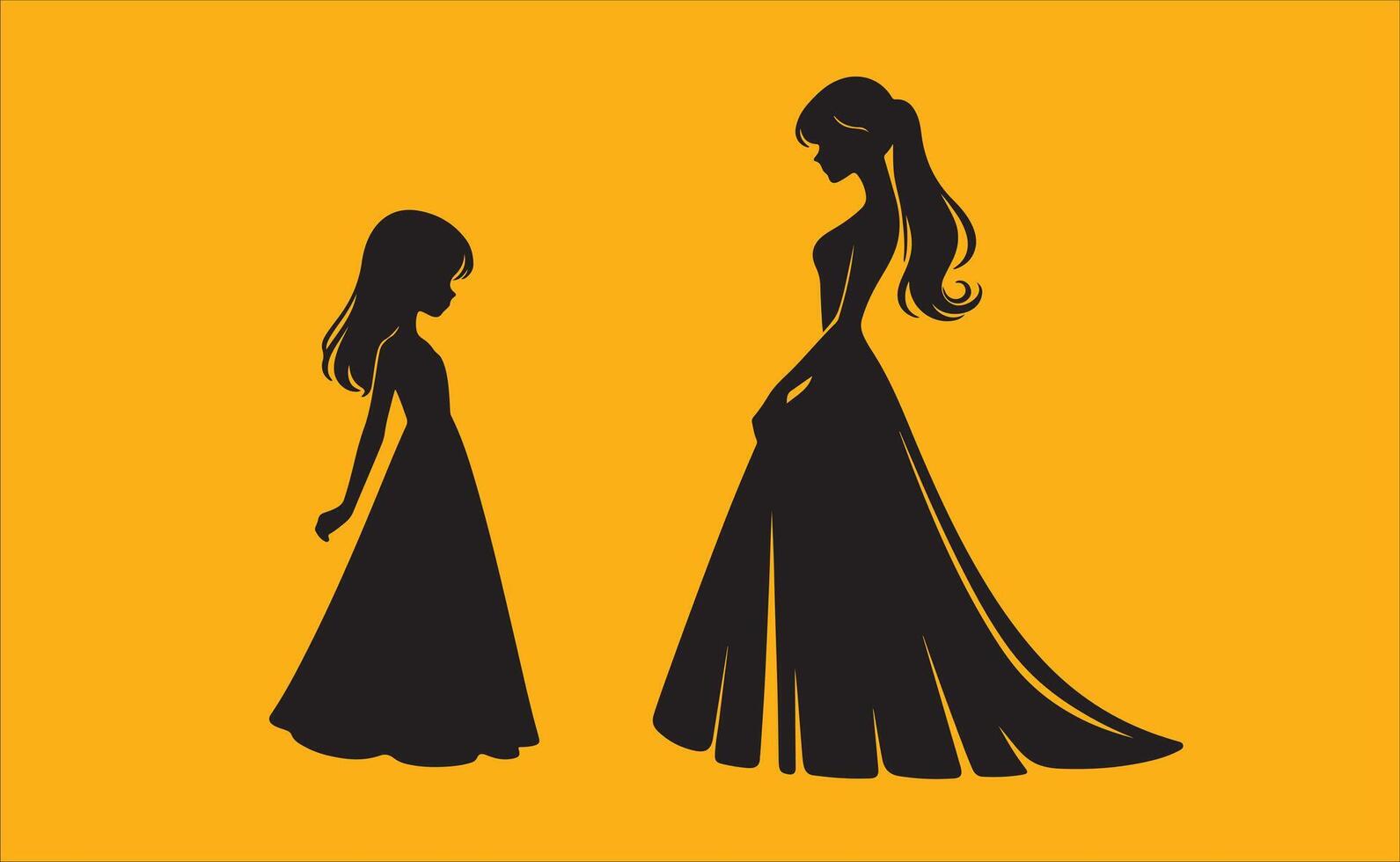 ilustração do uma vestido vetor logotipo, moda logotipo