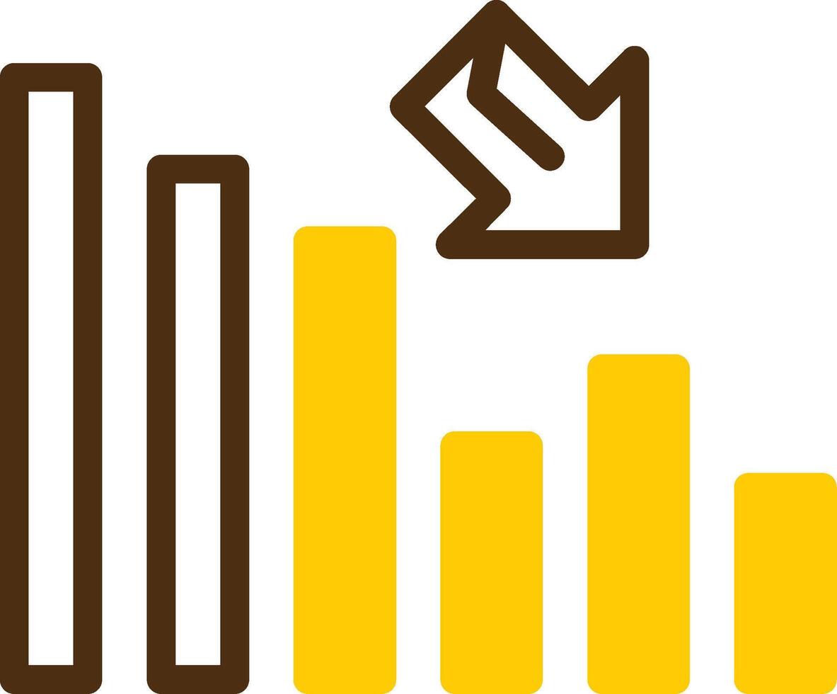 subir fenda amarelo mentir círculo ícone vetor