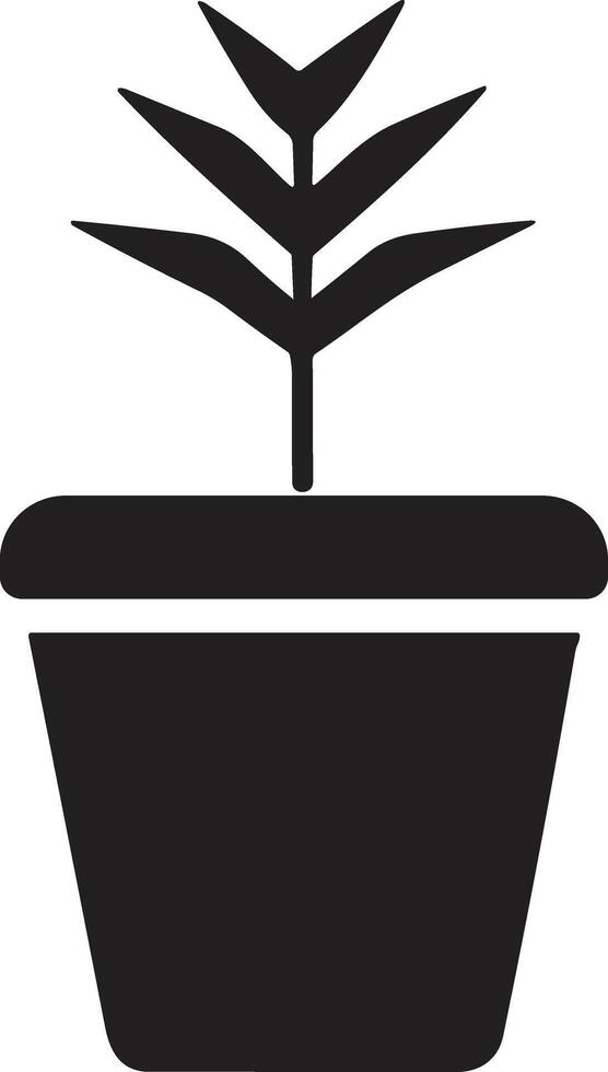 cacto árvore logotipo dentro moderno mínimo estilo vetor
