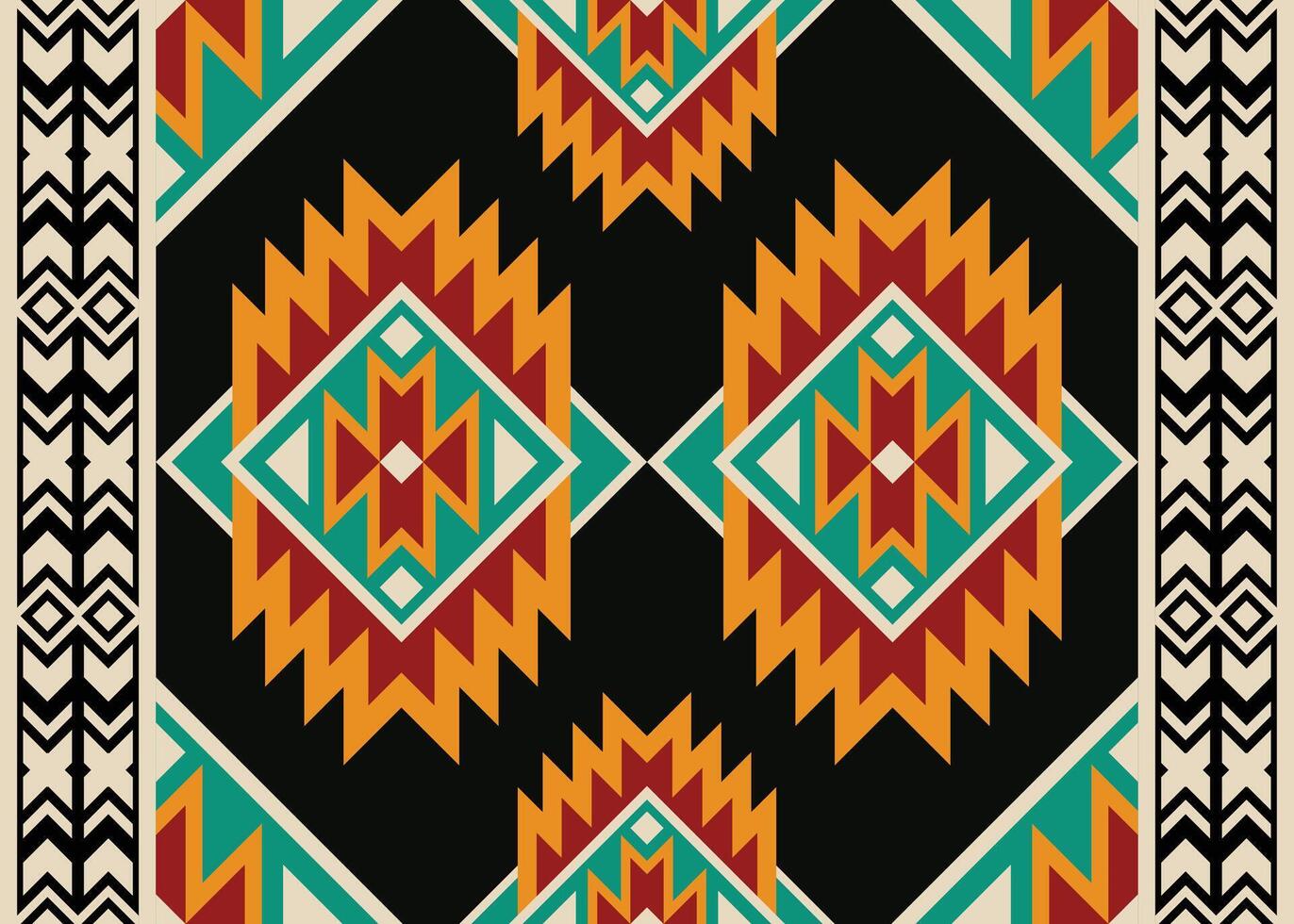 asteca tribal geométrico étnico desatado padronizar. vintage nativo americano africano mexicano. étnico oriental vetor fundo. tradicional ornamento. Projeto têxtil, tecido, roupas, cortina, invólucro.