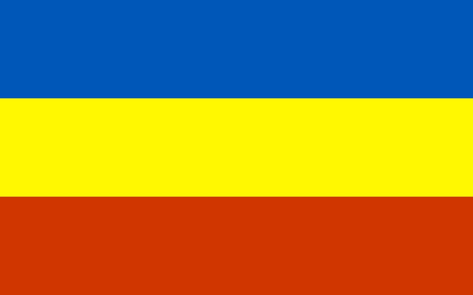 bandeira do não cossacos vetor