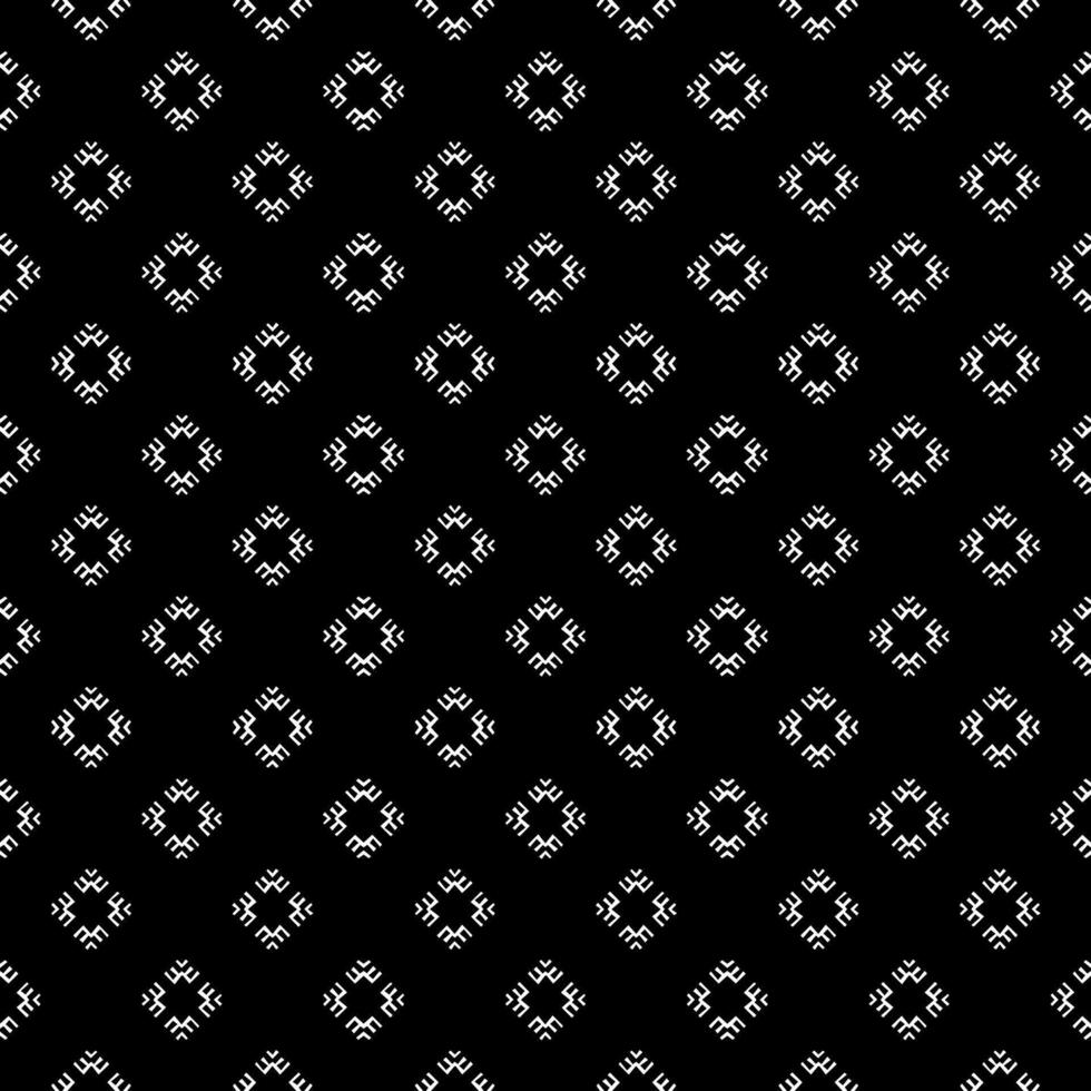 padrão abstrato sem emenda preto e branco. fundo e pano de fundo. design ornamental em tons de cinza. vetor