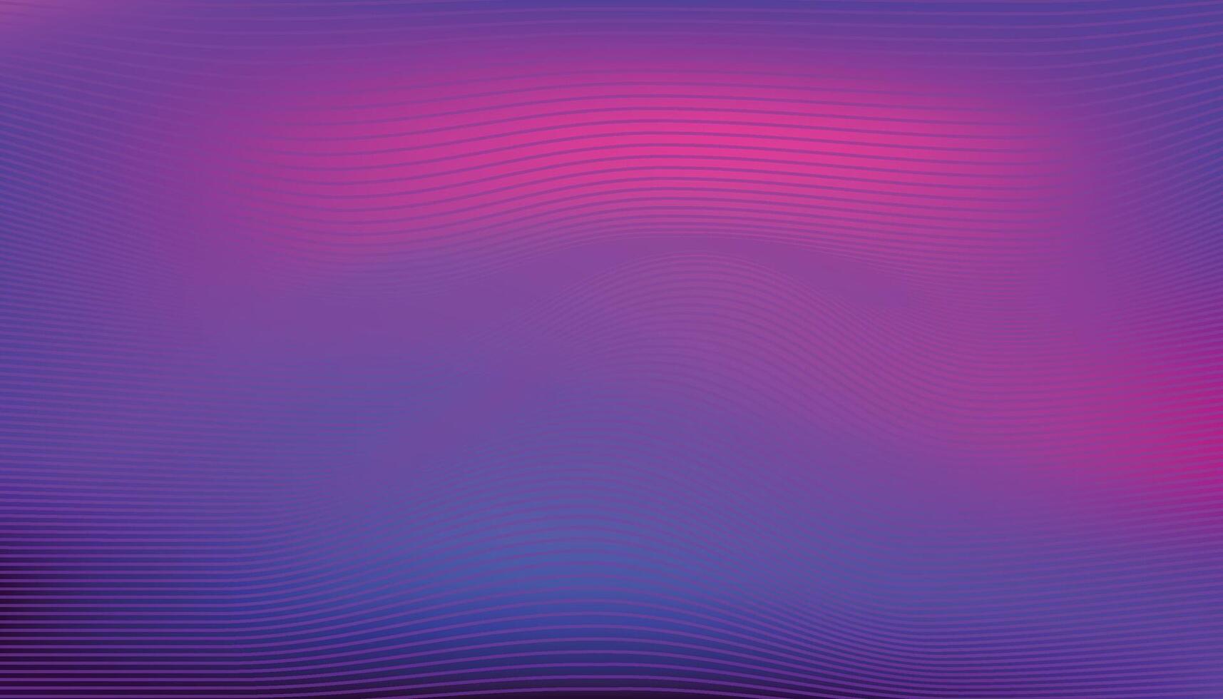 futurista tecnologia Projeto pano de fundo com roxa e azul gradiente transição. ondulado linhas. eps10 vetor