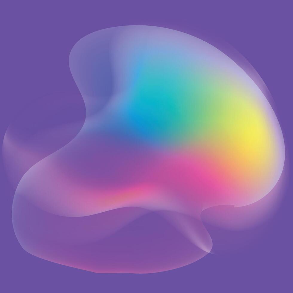 abstrato colorida fluido moderno geométrico modelo com mistura formas. vetor fundo