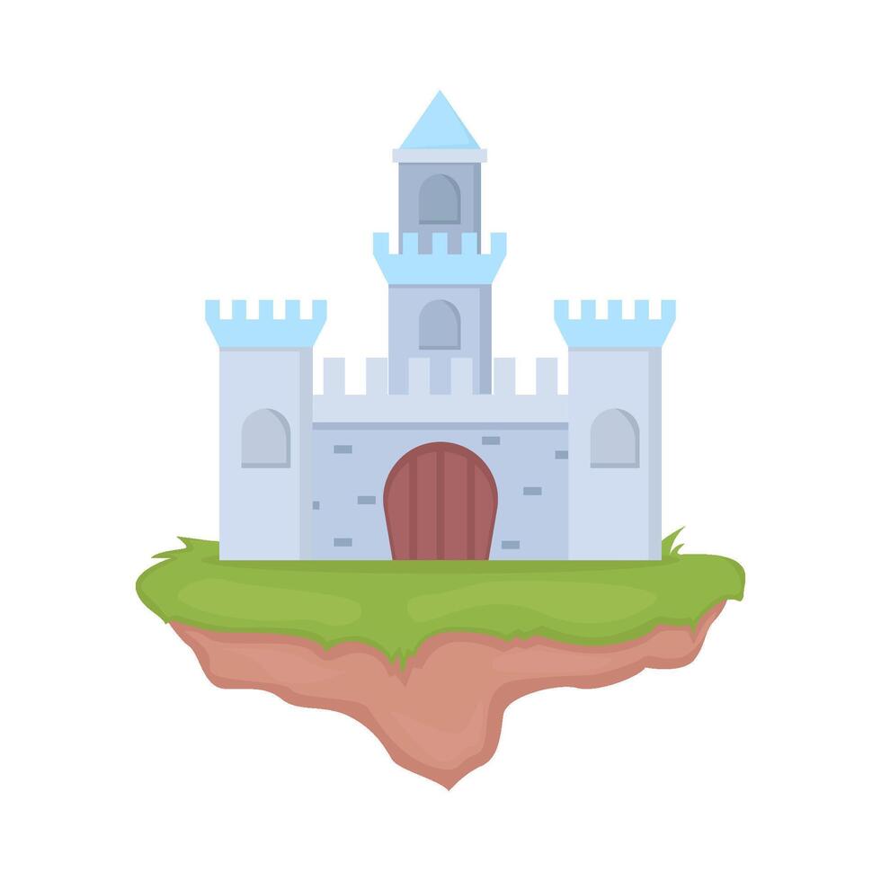 ilustração do castelo vetor