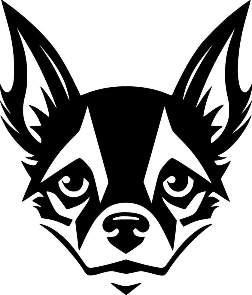 chihuahua - minimalista e plano logotipo - vetor ilustração