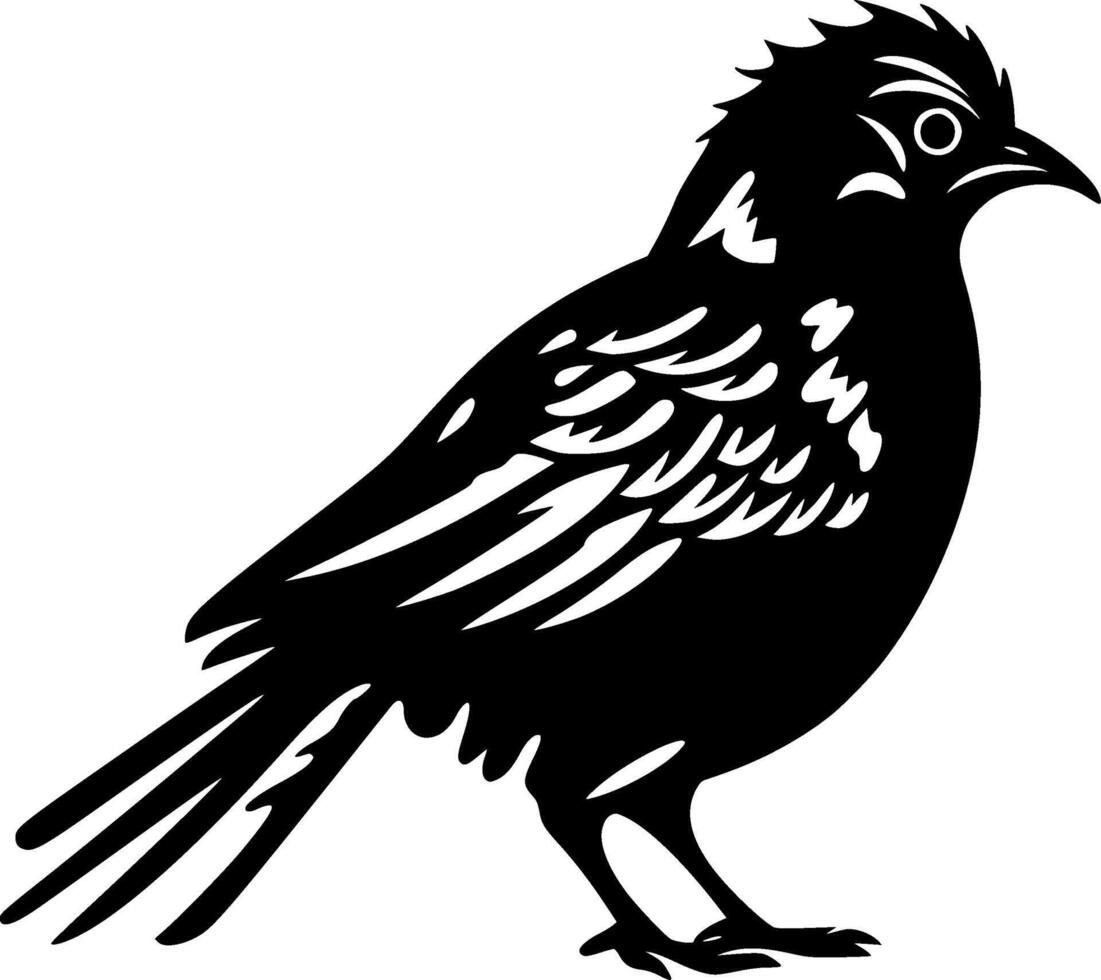 Pombo - minimalista e plano logotipo - vetor ilustração