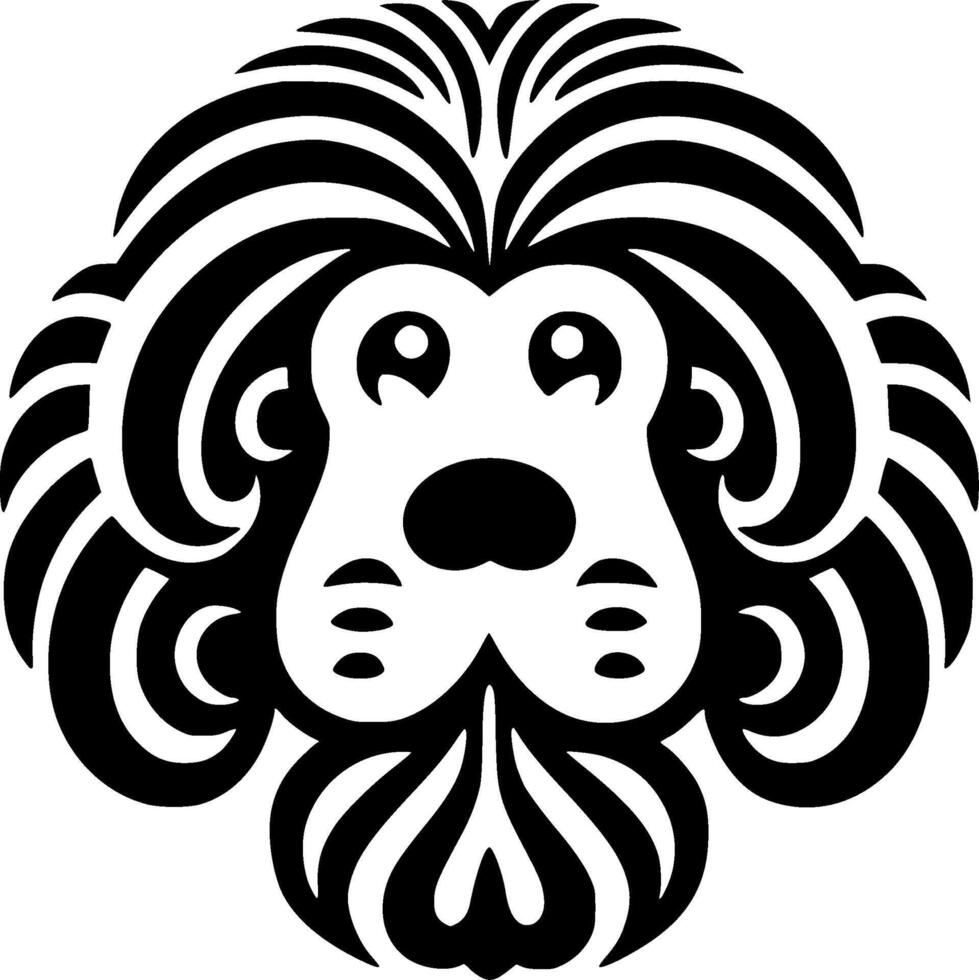 poodle cachorro - Alto qualidade vetor logotipo - vetor ilustração ideal para camiseta gráfico